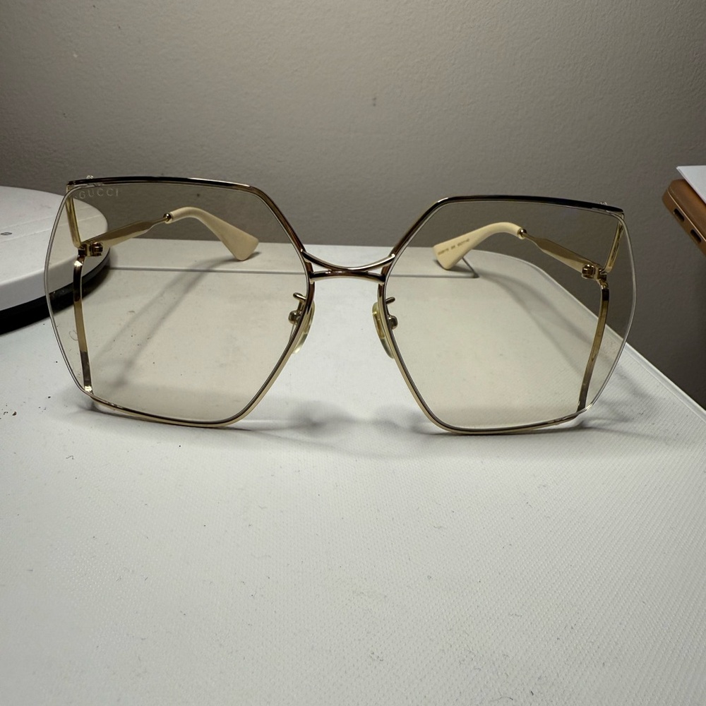 Gucci Gold Women's Sunglasses